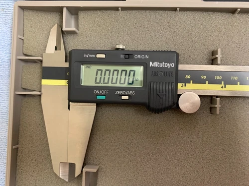 Mitutoyo Digital Caliper 500-193 Absolute Digimatic, 0–12 in
