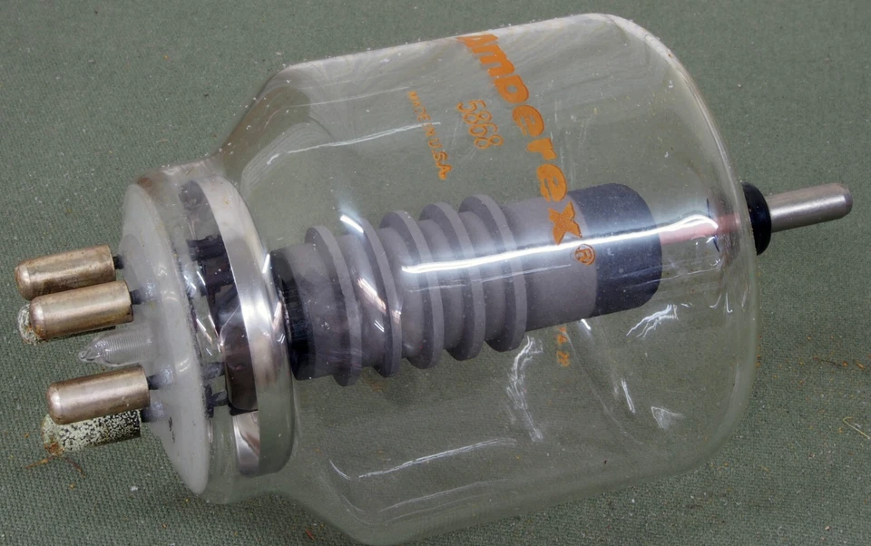 AMPEREX (TB4/1250) 5868 INDUSTRIAL RF OSCILATOR TUBE - image 3 of 3