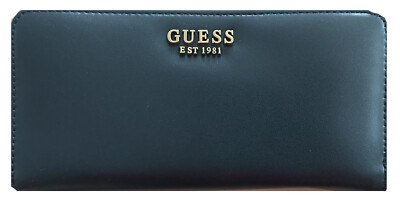 GUESS Damen Geldbörse Geldbeutel Portemonnaie schwarz