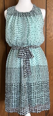 Emma and Michele  Turquoise  dress Size 6