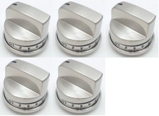 5 X EBZ37189609 - Burner Knob 5 Pack for LG Ranges