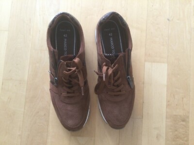 Schöne Sneakers, braun, v. Marco Tozzi, Gr. 42