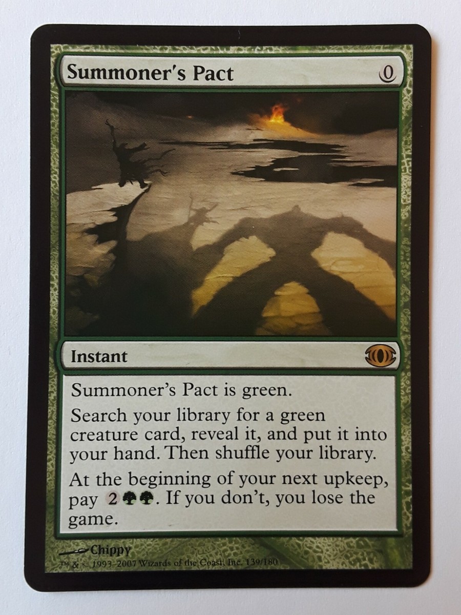 Summoner's Pact Future Sight Magic the Gathering mtg x1 | eBay