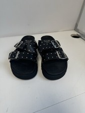 Scholl Yasmine Leather Slide Sandal