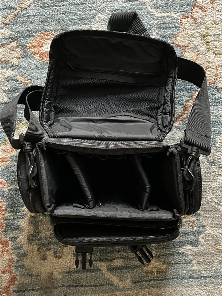 Kodak Camera Carrying Case Black Nylon Travel Bag Shoulder Strap Adjust - Image 3 of 3