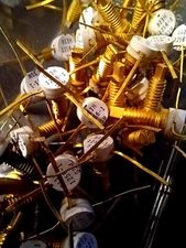 3 each NEW SD1256-1 RF PA Transistor SSM  - TO-117 ST THOMSON **NOT CHINESE**