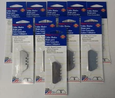 Master Mechanic 720-683 .025" Round Corner Utility Blades (10 Packs of 5) USA