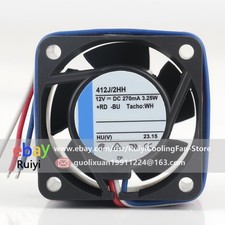 412J/2HH DC 12V 270mA 3.25W 4025 40X40X25MM 3-wire inverter Original Cooling Fan