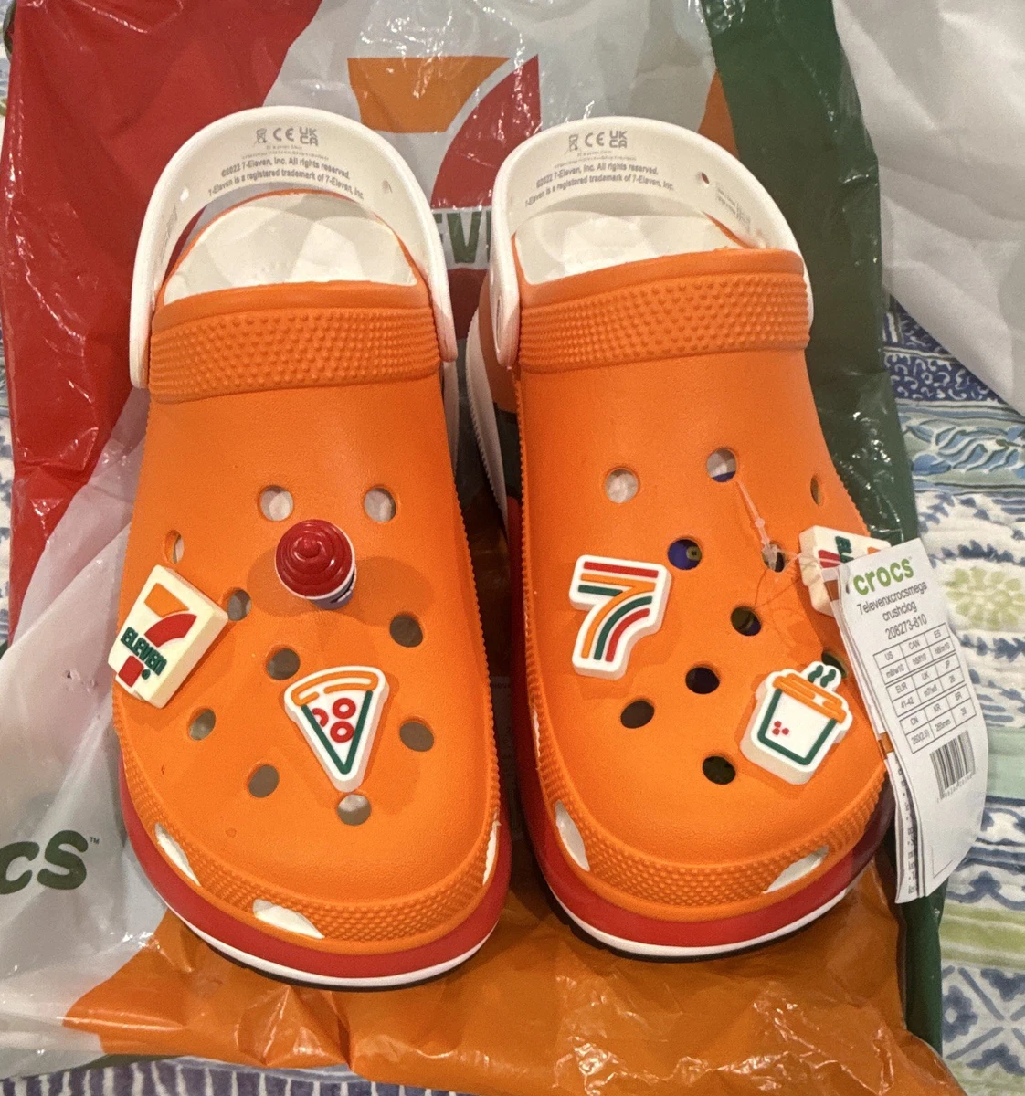 Crocs Orange Casual Shoes for Men for sale | eBay display picture 1