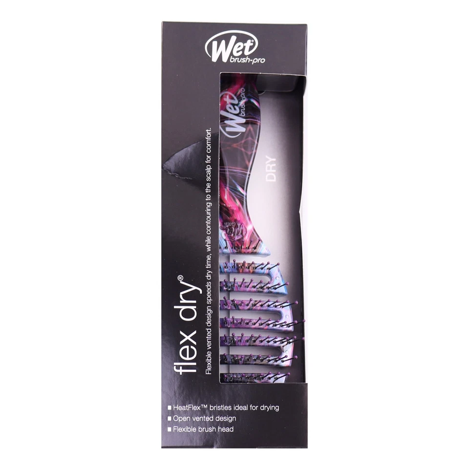 Escova úmida flexível para cabelo seco desembaraçador ventilado ferramenta de modelagem para secagem rápida por sopro - Imagem 2 de 4