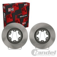 2X Champion Bremsscheiben 300Mm BelÜFtet Vorne Passend FüR Infiniti QX4 Nissan