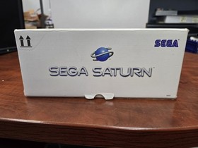 SEGA Saturn MK-80000 Console Controller Cables RF Converter W/Game COMPLETE *VE