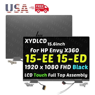L93181-001 for HP Envy X360 15-ED1013LA 15-ED1014LA LCD Screen Full Top Assembly