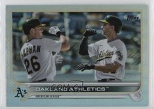 2022 Topps Series 1 Rainbow Foil Oakland Athletics Matt Olson Chapman #210 us8