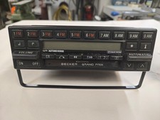 Becker Radio Grand Prix Stereo Cassette Player - Mercedes W126 300d R107 Becker Radio Grand Prix Stereo Cassette Player - Mercedes W126 300d R107