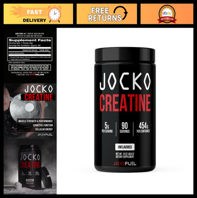 Pure Micronized Creatine Monohydrate Powder, Unflavored, 450g - Muscle Growth &