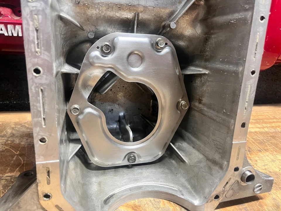 1994-2005 Mazda Miata MX-5 NB 1.8 Engine Motor Aluminum Oil Pan Assembly - Image 4 of 4