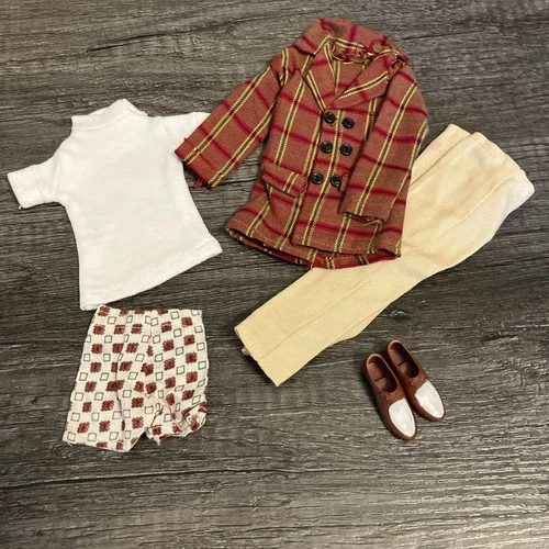 Vintage Premier Ken Clone K5 Shirt & Shorts Set with Other Outfit & Accessories