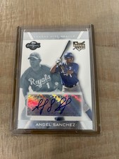2007 Topps Co-Signers - Angel Sanchez #101 Blue /225 (AU, RC)