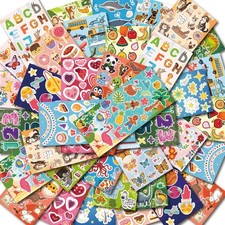 36 Sheets Stickers for Kids - Cute Stickers Pack for Scrapbook