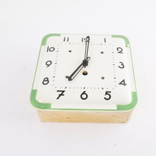Wall Clock Mechanical Porcelain with Pendulum approx. 19 x 19 x 7 cm