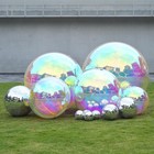 Yescom 2PCS 40" Big Shiny Inflatable Mirror Ball Giant PVC Hanging Iridescent — photo 4