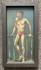 ROBERT BLISS (1925-1981) Hull Nantasket Beach Massachusetts / Gay Interest