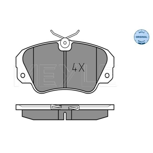 Meyle BremsbeläGe Vorne FüR Opel Omega B Caravan Vauxhall Carlton MK III-image