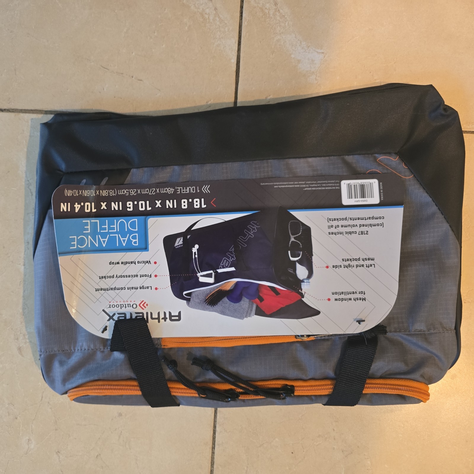 Athletex Outdoor Products Sport Gym-Travel Bag Hand Carry 35