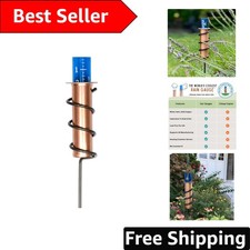 WCRG Copper Rain Gauge with Steel Stake - Acc...