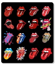 New The Rolling Stones Plush Fleece Throw Blanket Red Lips Tongue 