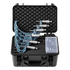 VEVOR 6 pcs Outside Micrometer Set 0-6in Range 0.0001" Precision Machinist Tool