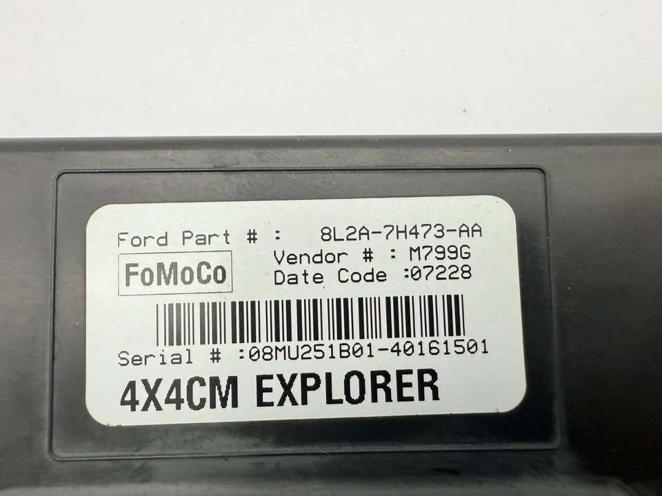 Unidad de módulo de control de caja de transferencia OEM 05-10 Mercury Mountaineer Ford Explorer Foto 4 de 4