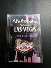 5 Grams .999 Fine Silver Bar "Welcome To Las Vegas" REAL SILVER SUPER COOL🎁