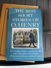 THE BEST SHORT STORIES OF O. HENRY  Modern Library Edition 1945 HC/DJ V Good