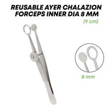 Ayer Chalazion Forceps Round 8mm Inner Dia Small Surgical Ophthalmic Instruments