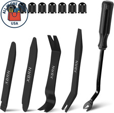 Auto Trim Removal Tool Kit Door Panel Clip Fastener Pry Tools Black 13PCS
