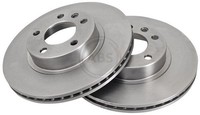 2X A.B.S. Bremsscheibe 16263 FüR Opel