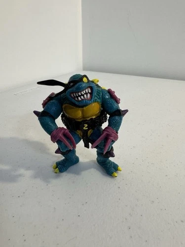 Vintage Teenage Mutant Ninja Turtles Slash Action Figure 1990 TMNT Playmates