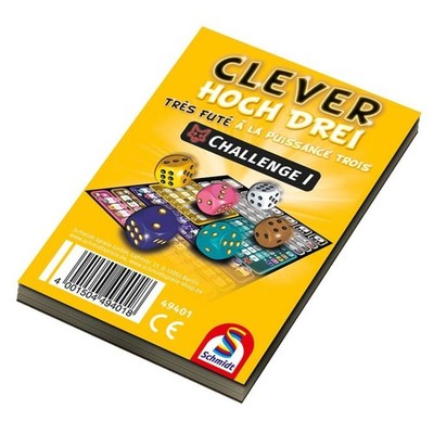 Schmidt Spiele Spiel Clever³ Challenge Block | ca. 20 bis 30 min | ab 8 Jahren