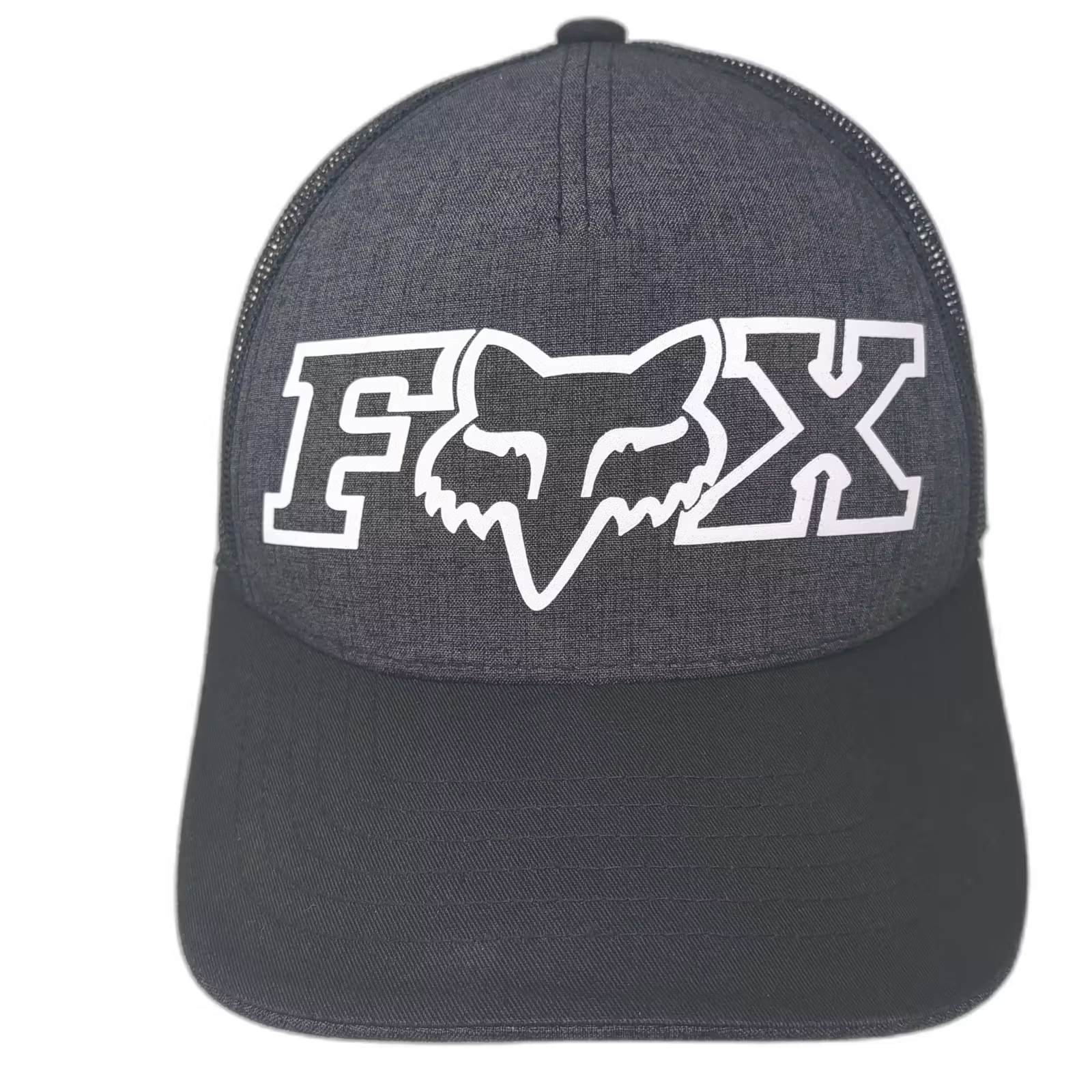 Black Gray Os Snapback Mesh Back Adjustable Structured