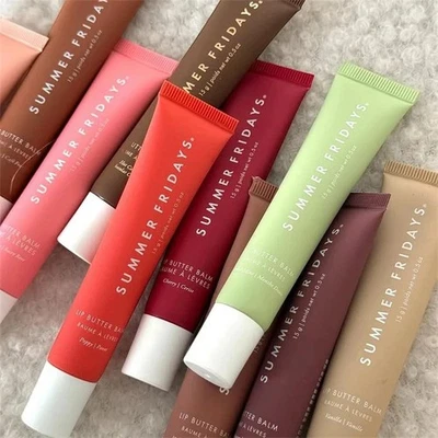 SUMMER FRIDAY'S Summer Fridays Lip Balm Moisturizing Mirror Lip Gloss Lip Vanilla Pink Sugar Cof