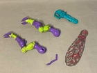 Vintage TMNT  Killer Bee Parts Lot - Right and Left Legs, HTF Antenna, Wing +