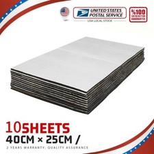 Car Insulation Heat Proof Sound Deadener Noise Deadening Self-Adhesive Mat