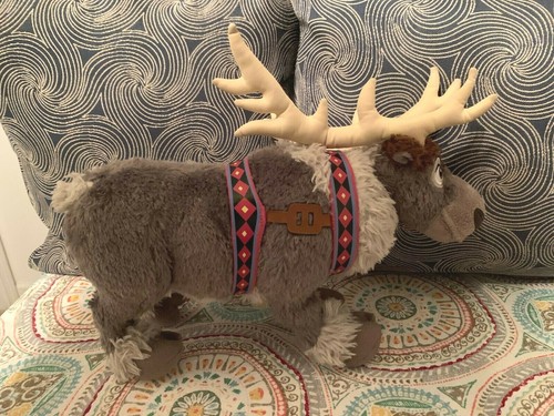 Frozen Movie Sven Reindeer Elk Plush Disney Store Exclusive Stuffed 16" LARGE - Picture 2 of 4