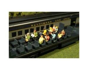 00 Gauge 1:76//1:87 Scale Model Railway Worker People//Figures Packs of 10