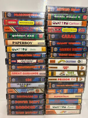 Amstrad CPC 464 Spiele - verschiedene Titel - Multi Listing - kleine Hülle - viele