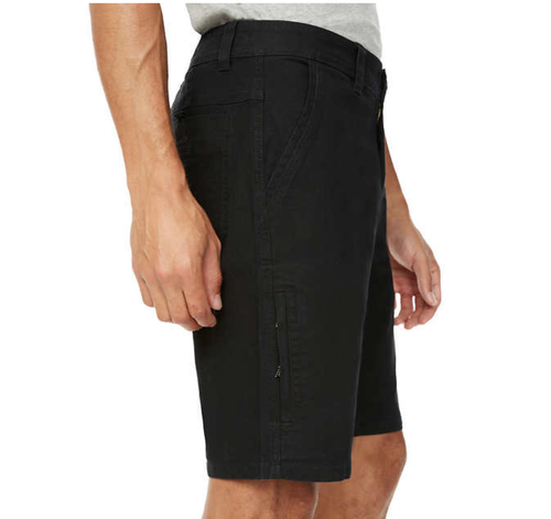 CAT Caterpillar Arbeitsshorts Herren 34 x 10" schwarz Canvas Taschen Stretch - Bild 4 von 15