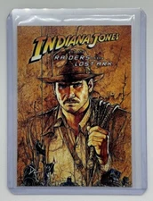 Indiana Jones Limited Edition Artist Signed “Raiders Of The Lost Ark” Card 9/10