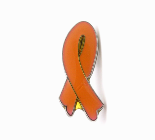 Orange Awareness Ribbon - Small Size Lapel Pin / Tie Tack | eBay